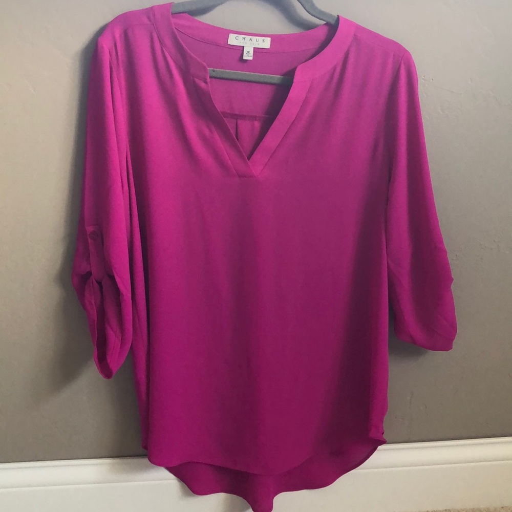 Pink casual shirt